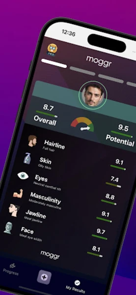 Moggr App Interface