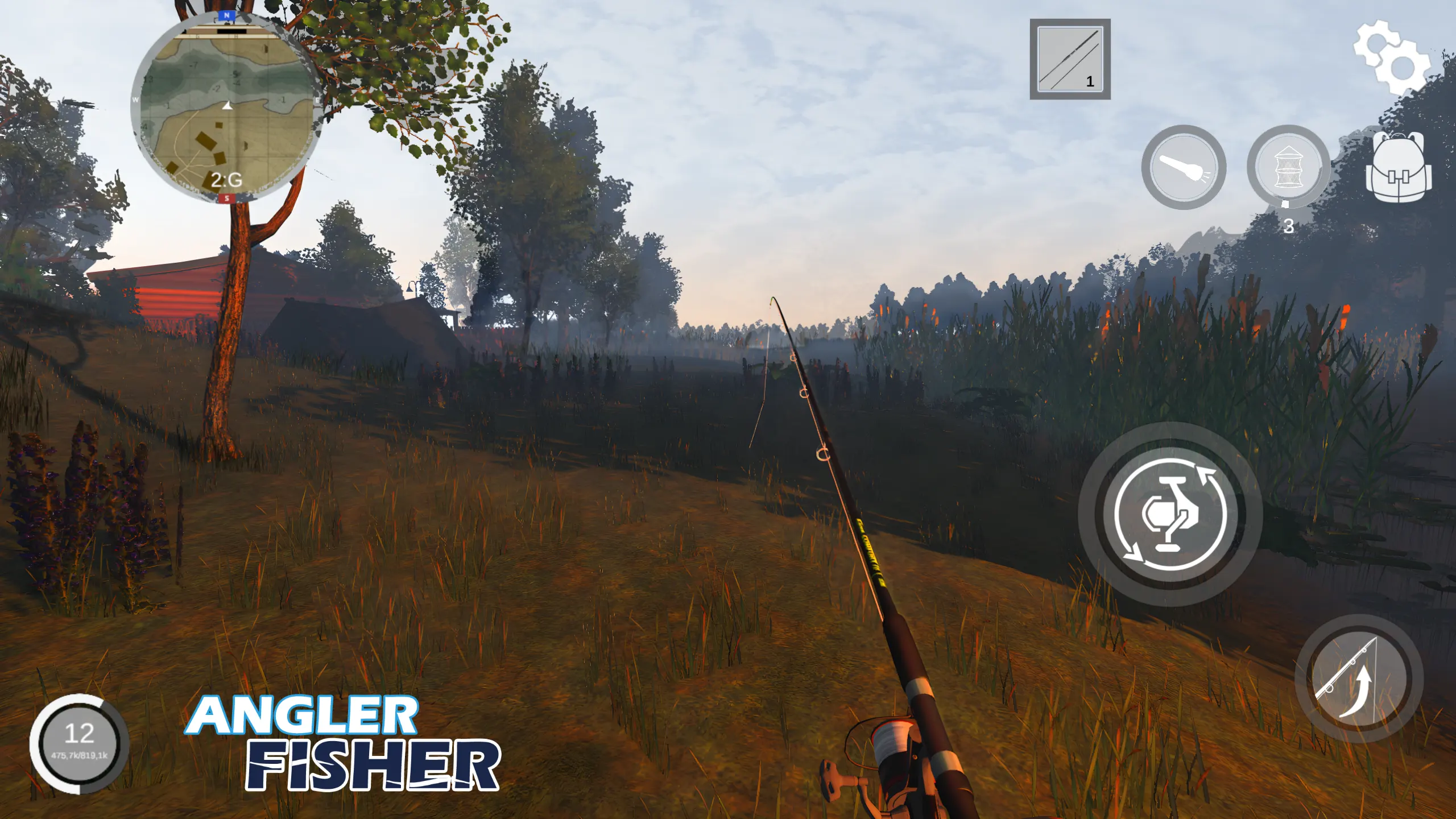 Angler fishger